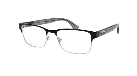 gucci 0750|Gucci GG0750O 008 56 Silver/Gray Eyeglasses .